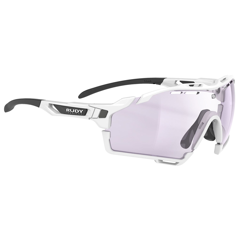 Cutline ImpactX PH Sunglasses - White Gloss/2Laser Purple