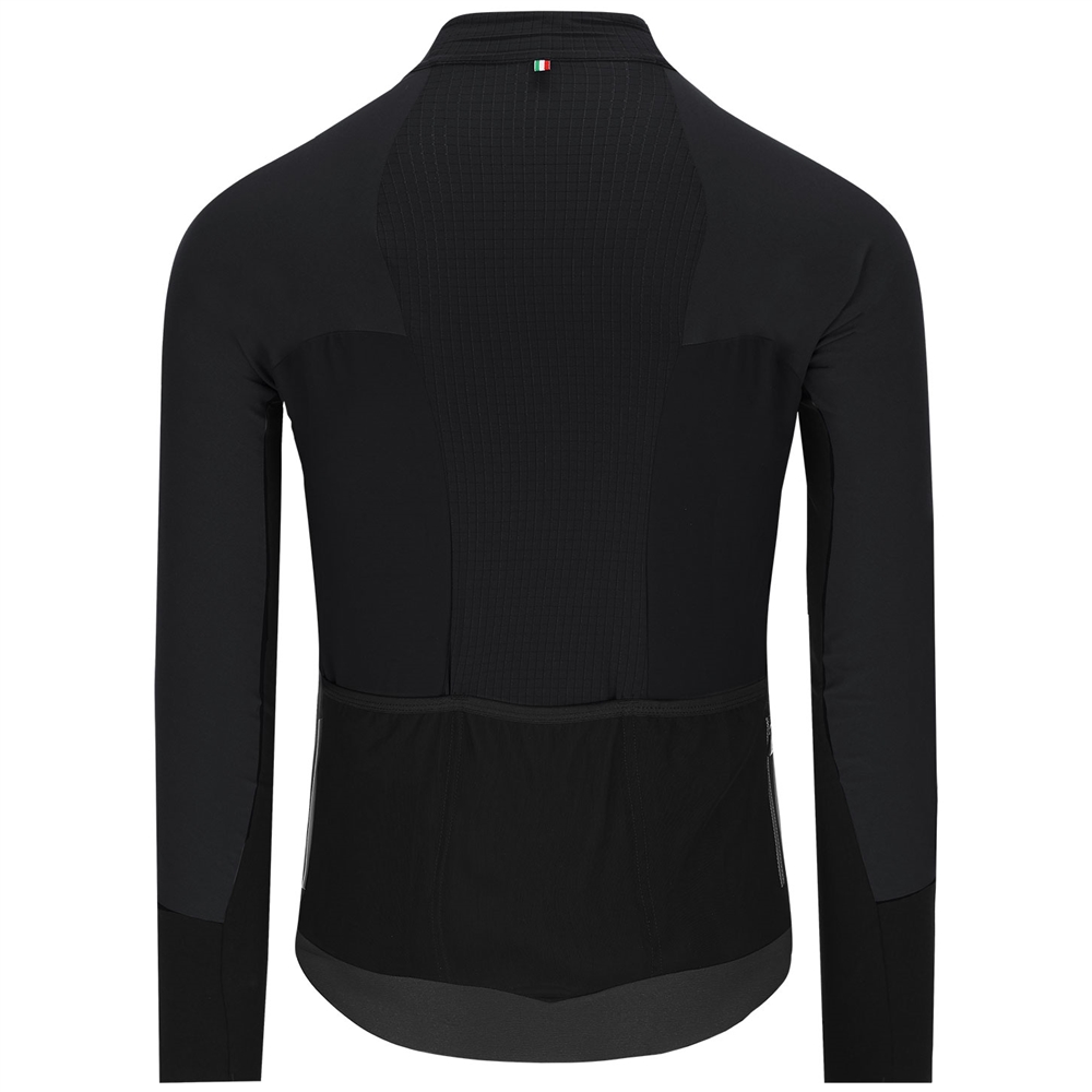 Dottore Hybrid Que Long Sleeve Jersey - Black (2025)