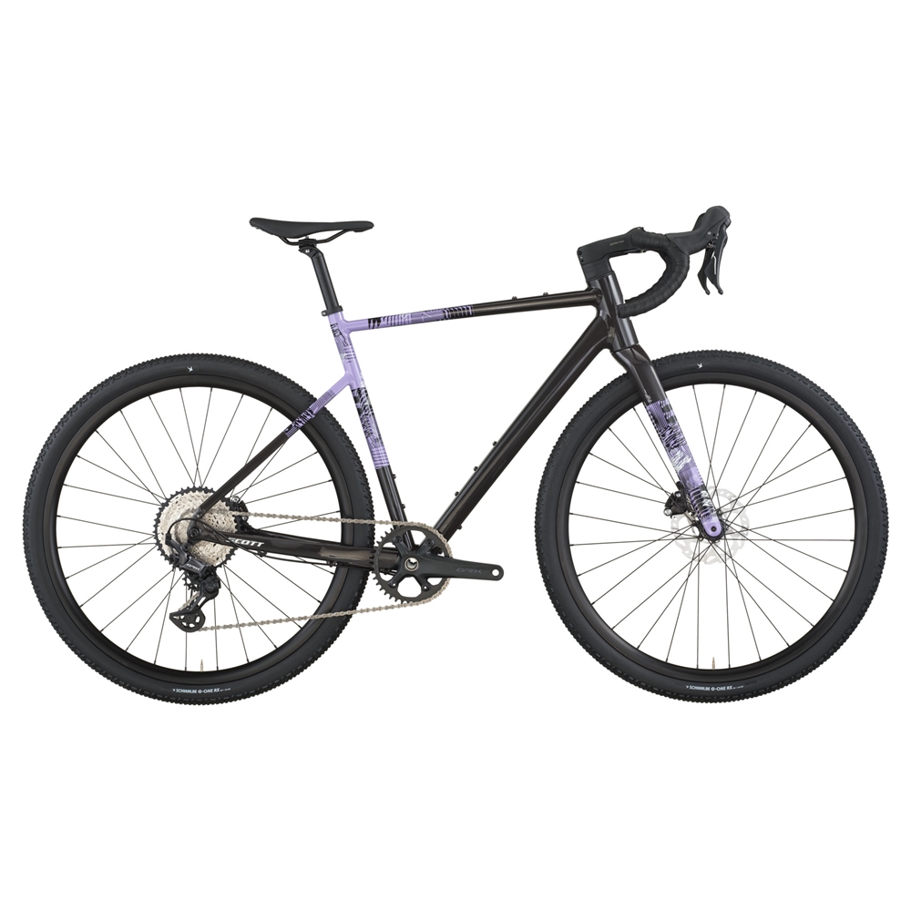 Speedster Gravel 10 Gravel Bike - Carbon Black/Tulip Purple (2026)