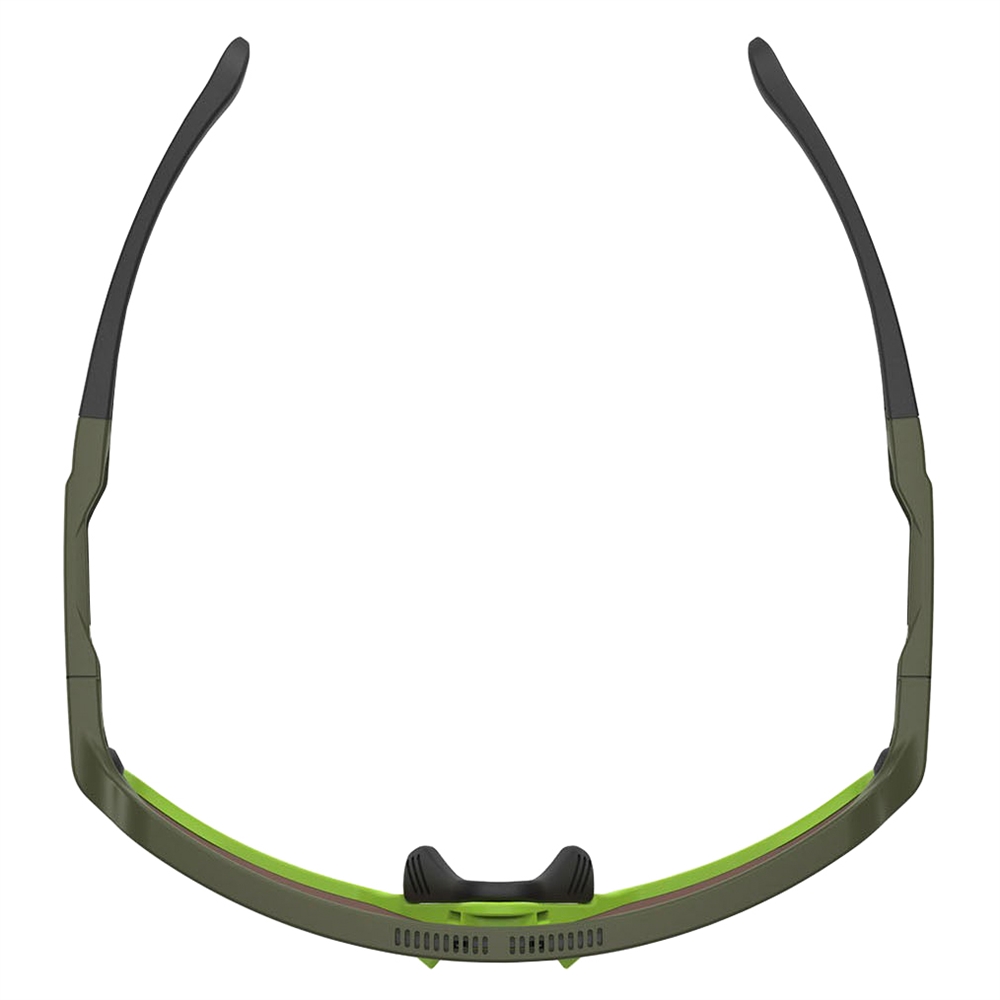 Kelion RP Optics Sunglasses - Olive Matte/Multilaser Yellow