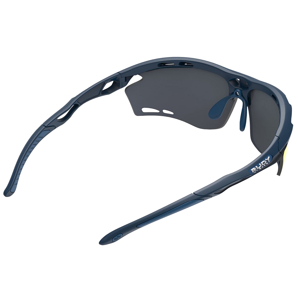 Propulse RP Optics Sunglasses - Blue Navy Matte/Multilaser Orange