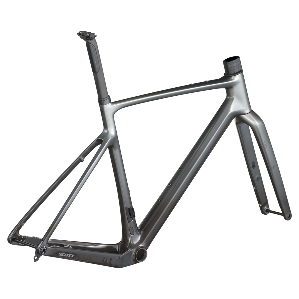 Addict Gravel Team HMF Frameset - Chrome Silver (2026)