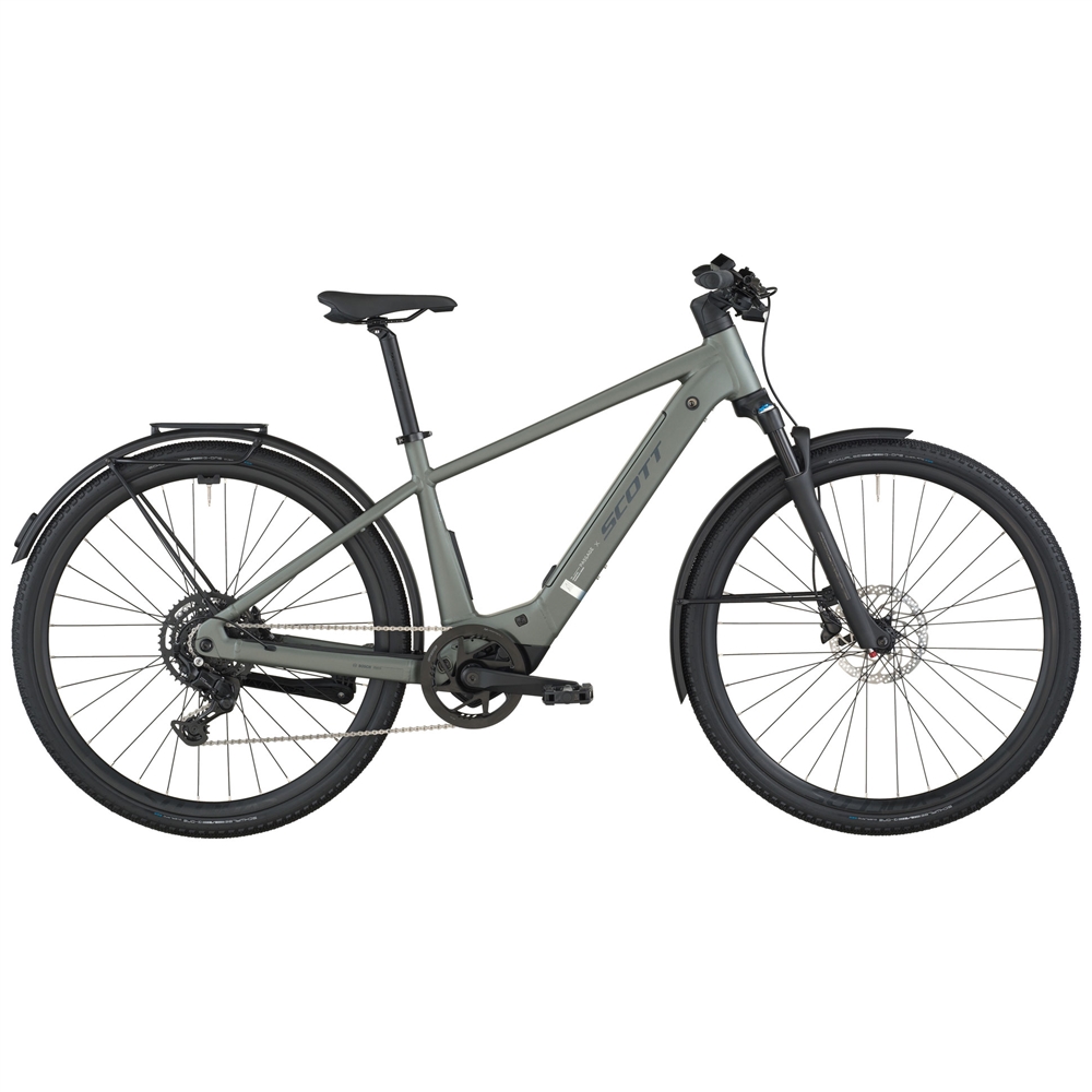 Passage 20 Electric Hybrid Bike - Highland Green (2026)