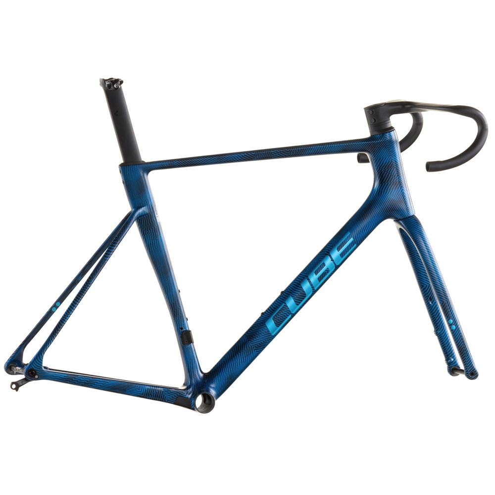 Litening Air C:68X Road Frameset - Liquid Blue Grid/Chrome (2026)