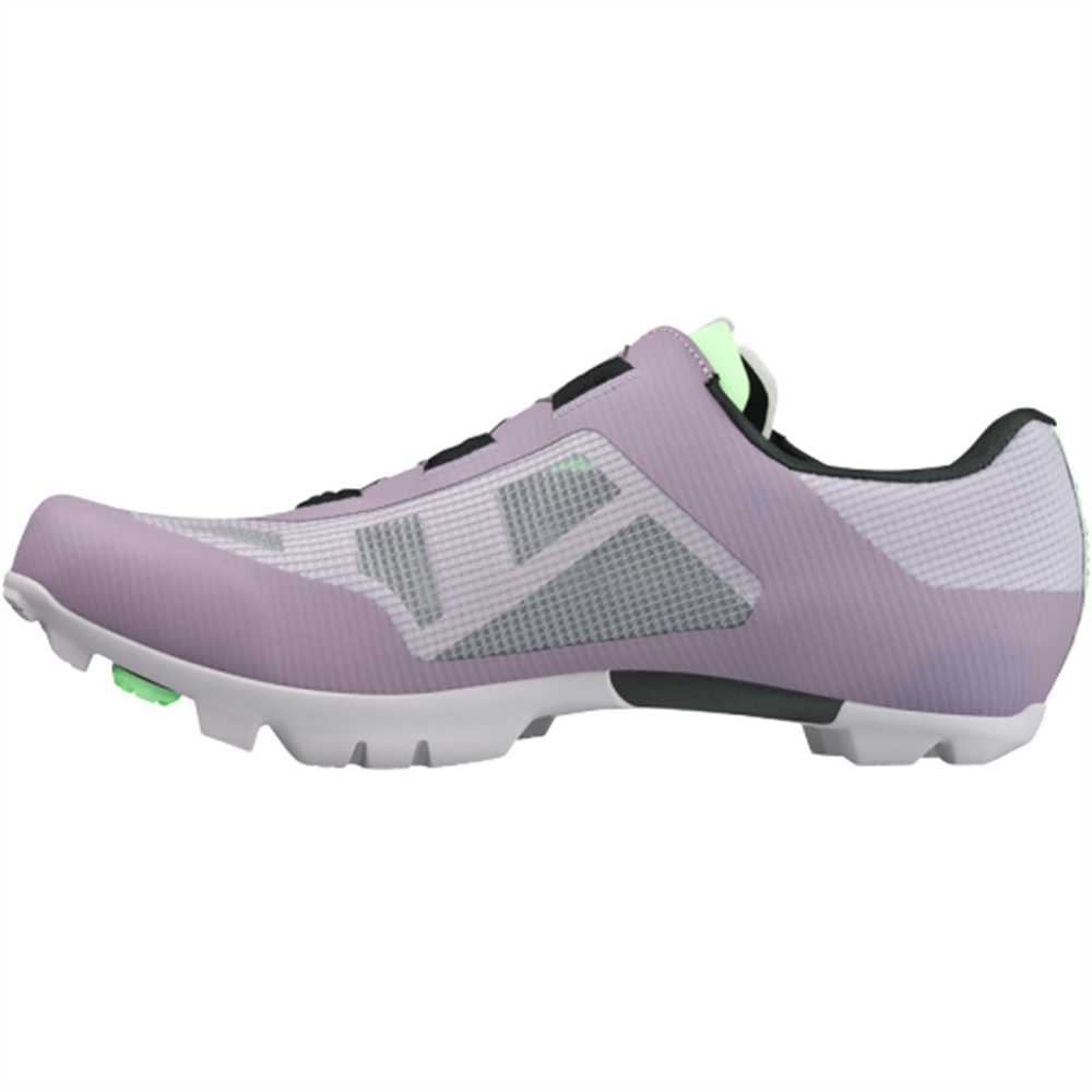Vento Proxy Wide Gravel Shoes - Purple/Green