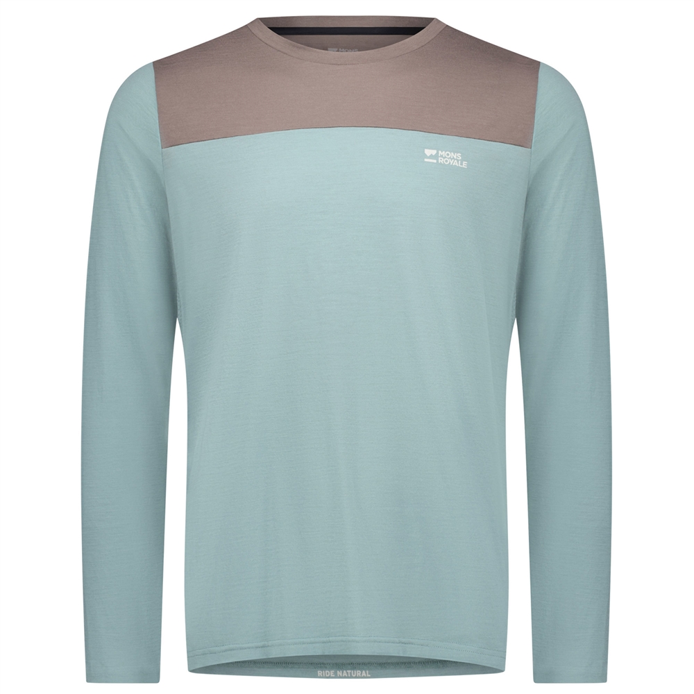Diversion Merino Long Sleeve Jersey - Desert Sage / Iron (2025)