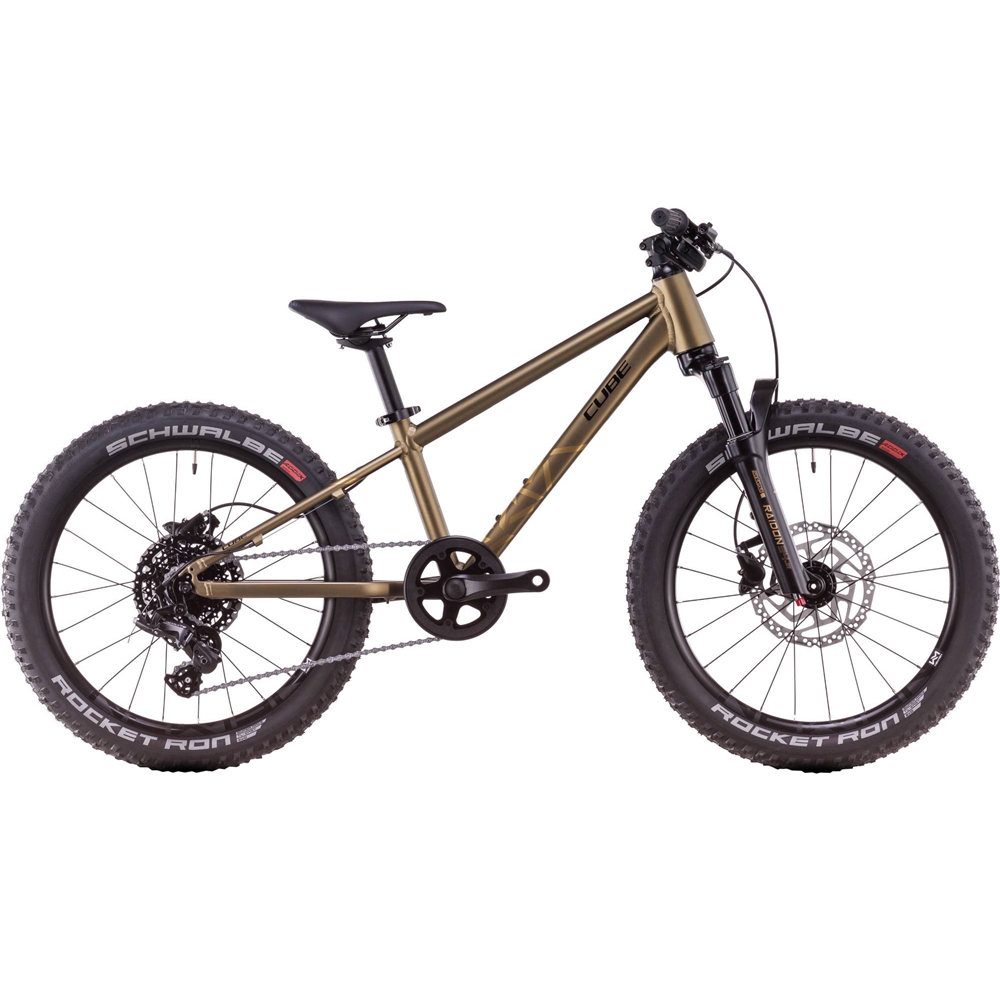 Reaction 200 TM 20" Kids Bike - Golden Lime/Black (2026)