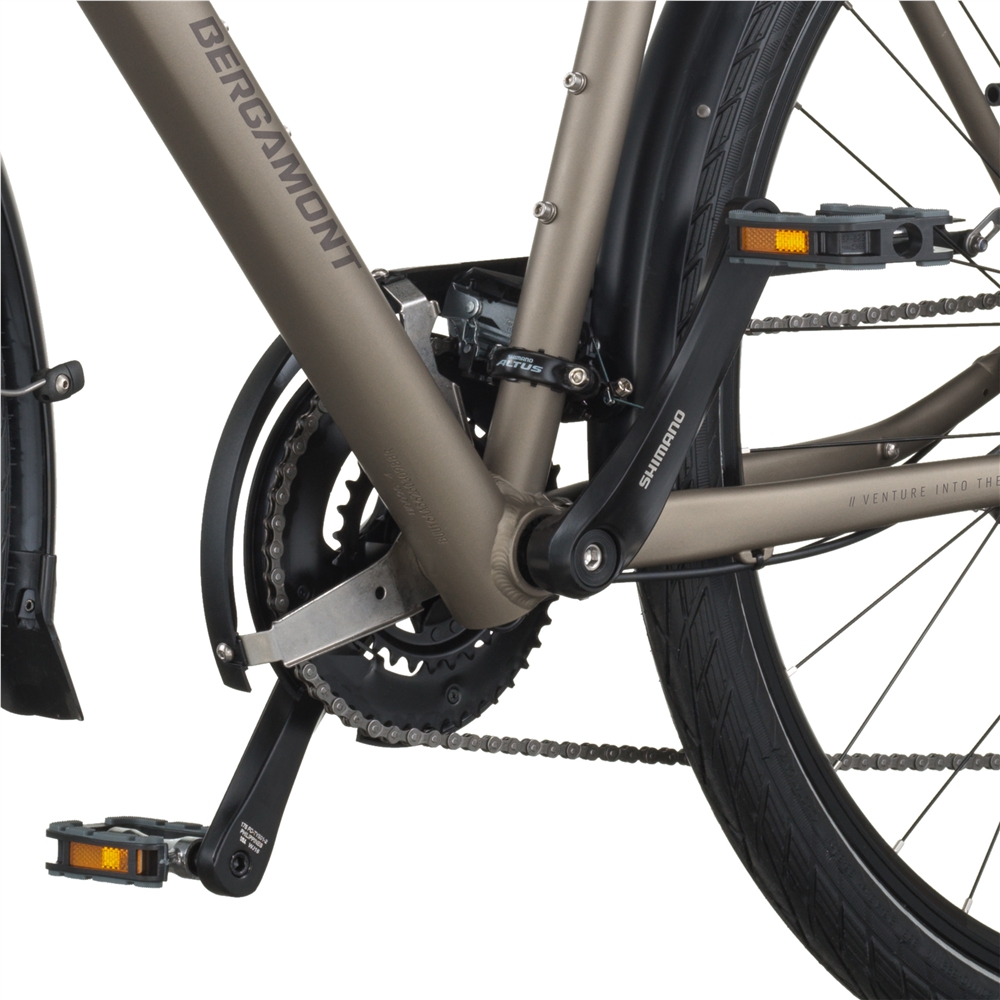Vitess 50 Amsterdam Hybrid Bike - Warm Silver (2026)
