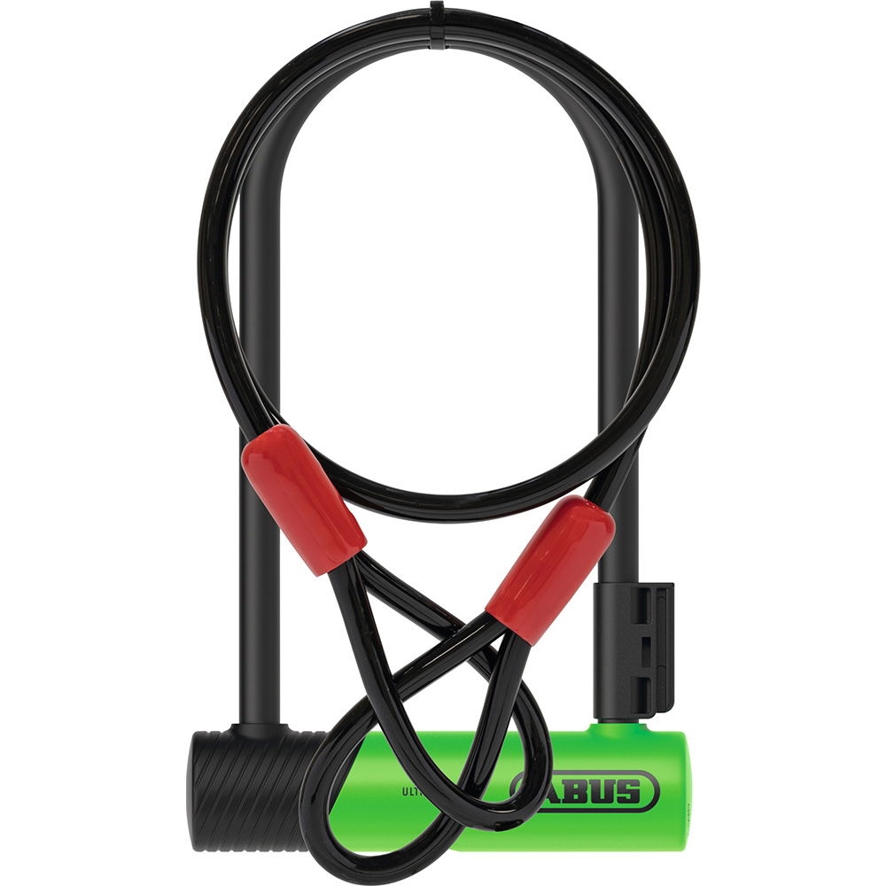 Ultra 410K 230mm D-Lock With Bracket And 120mm Cable (Silver Rated)