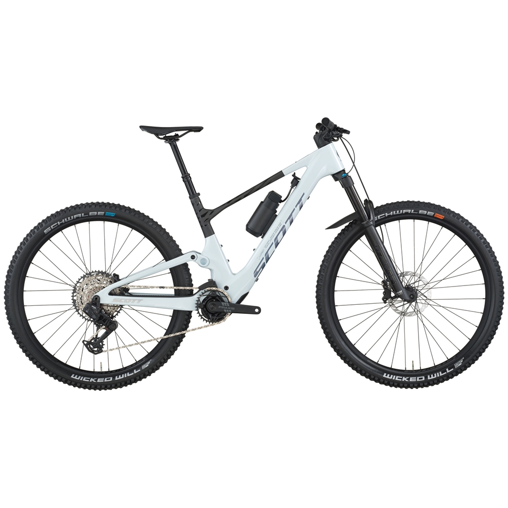 Lumen 910 Electric Full Suspension Mountain Bike - Cumulus White (2026)