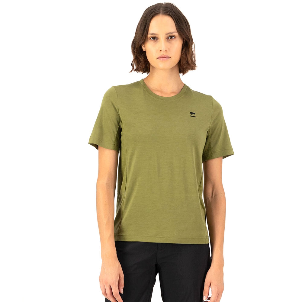 Ladies Tarn Merino T-Shirt - Fern (2025)