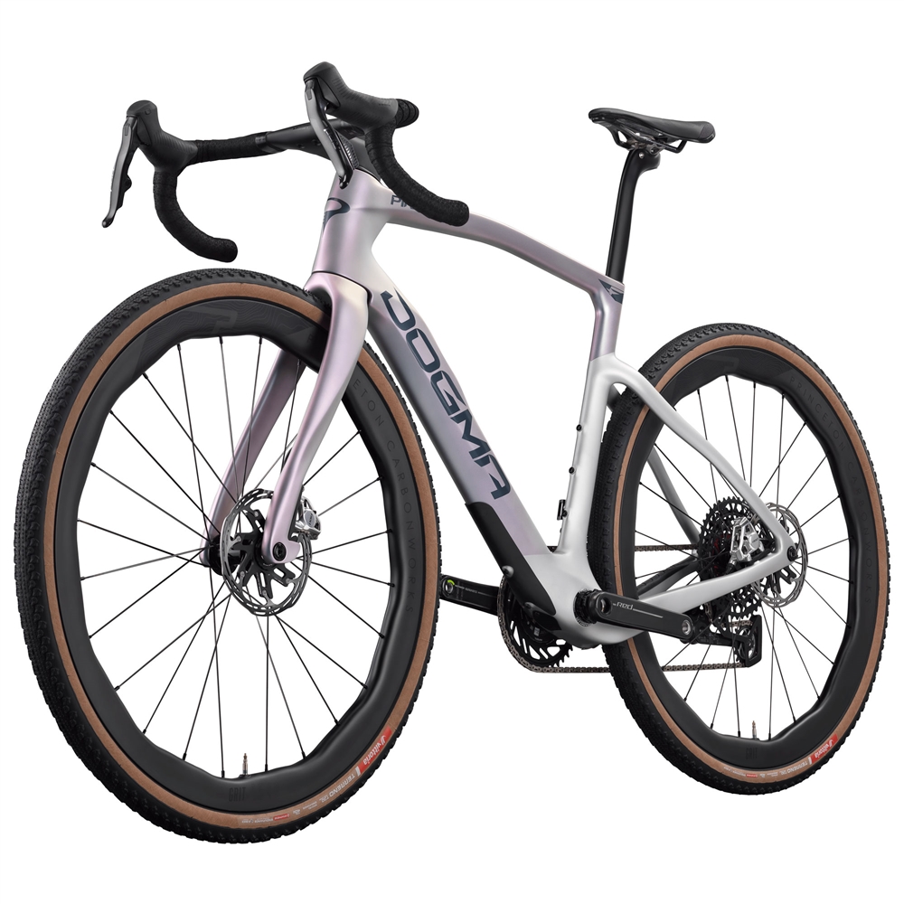 Dogma GR Red AXS Gravel Bike - Interstellar Grey Matt (2026)