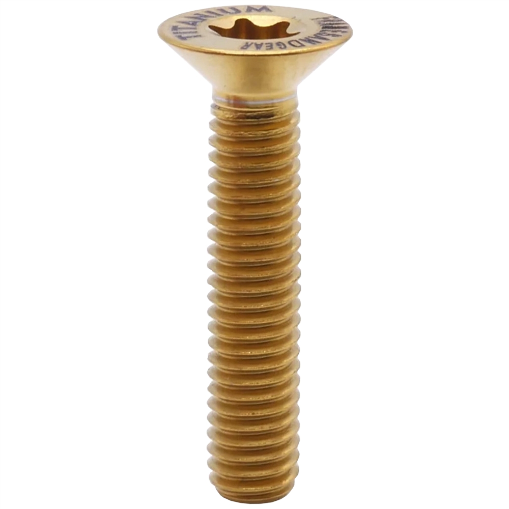 Titanium Stem Top Cap Bolt With Countersunk Head