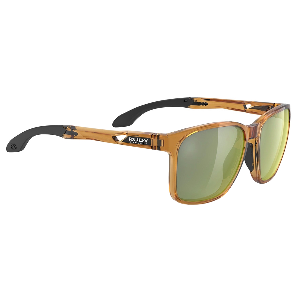 Lightflow A RP Optics Sunglasses - Crystal Butterscotch Gloss/Laser Green