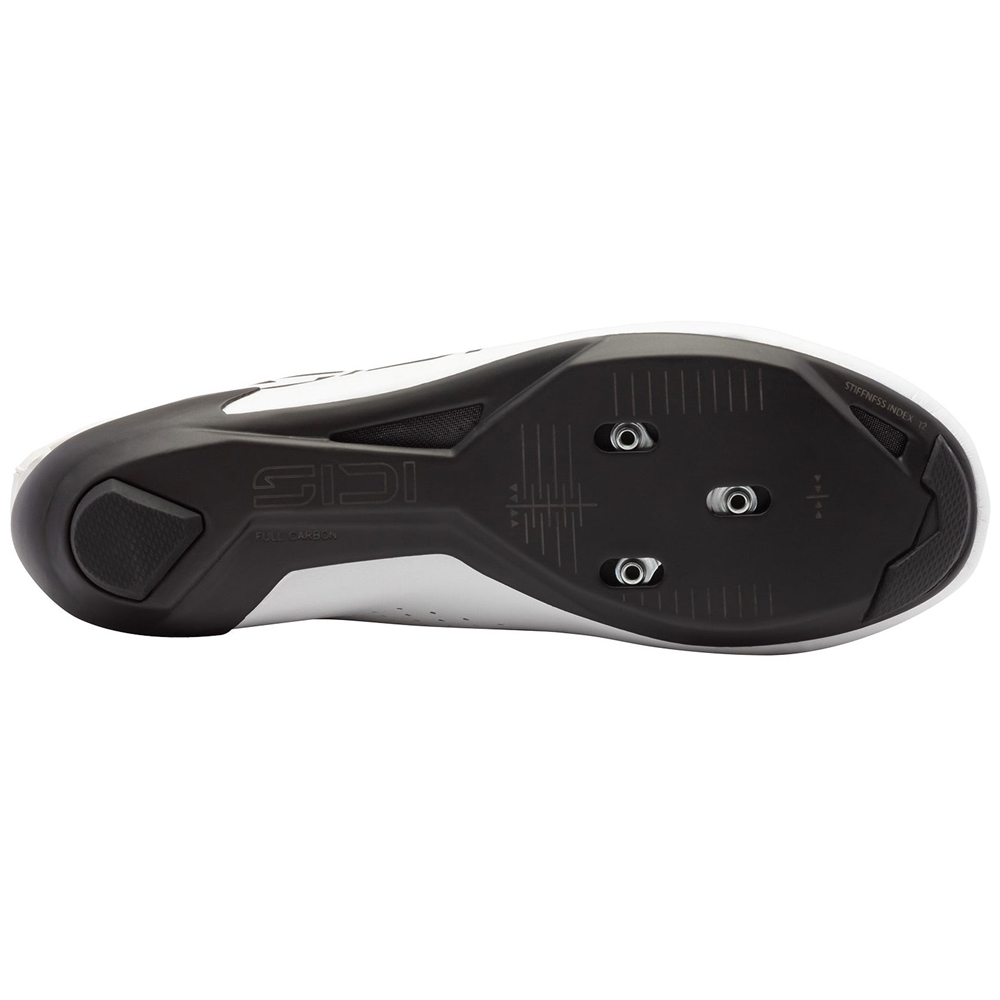Sidi Shot 3 Road Shoes - Monochrome White (2026) | Westbrook Cycles
