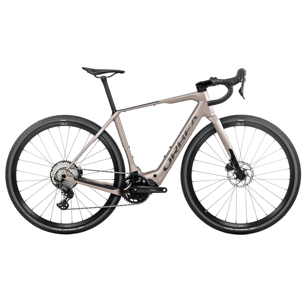 Denna M30 Electric Gravel Bike - Nickel Matt/Carbon Raw Gloss (2025)