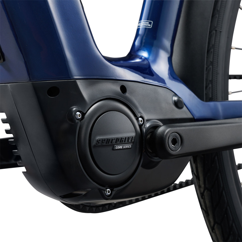 NewTour E+ 1 Low Step-Thru Electric Hybrid Bike - Eclipse (2027)