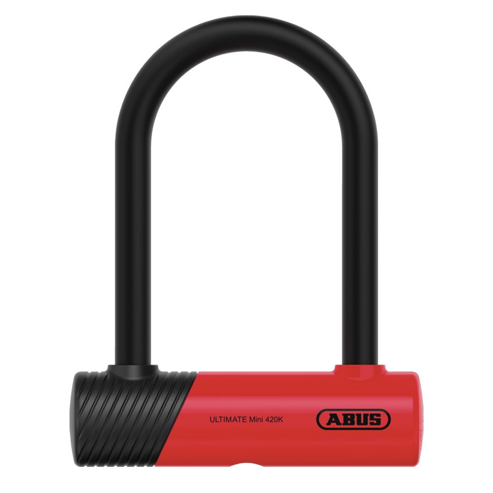 Ultra 420K 230mm D-Lock With Bracket And 120cm Cable (Silver Rated)