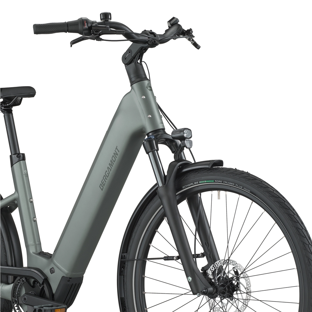 E-Horizon Tour 30 Belt Wave Electric Hybrid Bike - Highland Grey (2026)
