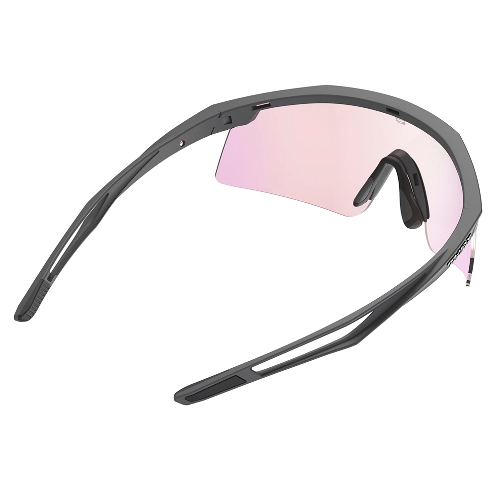 Turbolence Impact PH Sunglasses - Charcoal Matte/2Laser Red