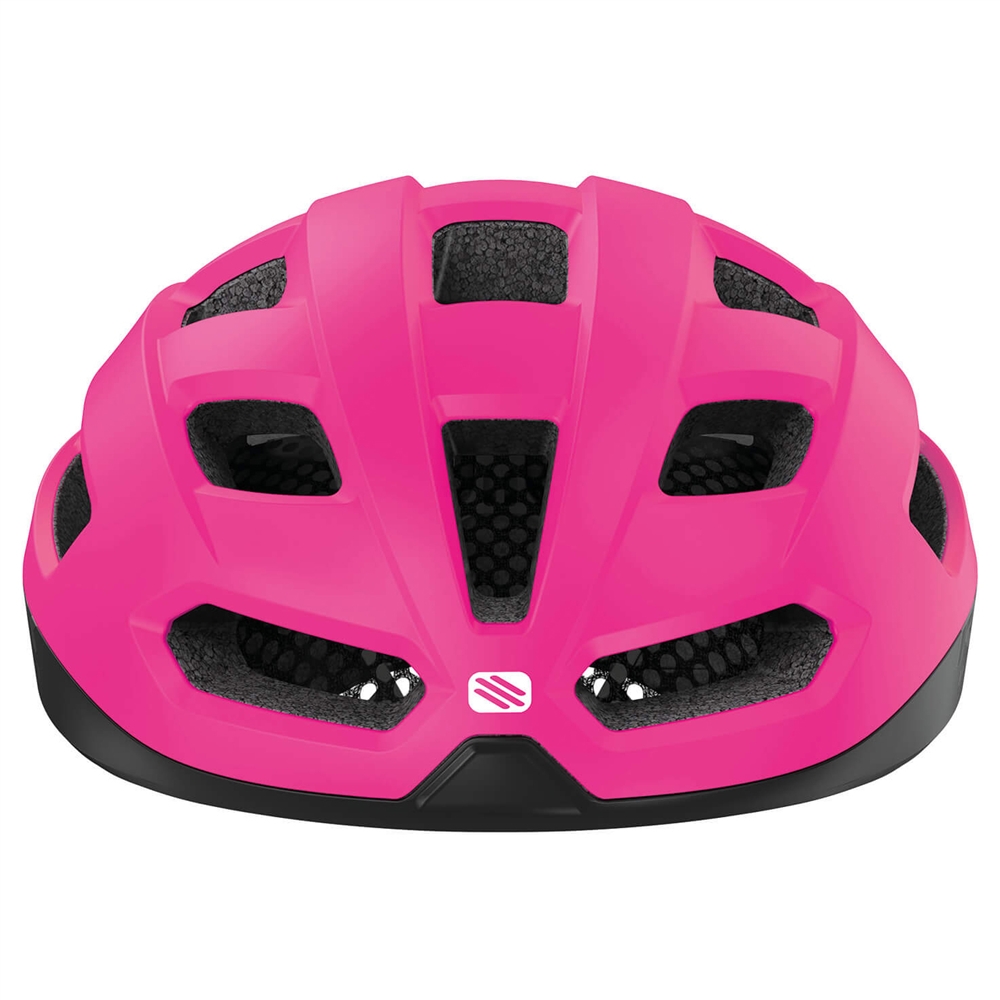 Skudo Road Helmet - Pink Fluo/Matte Black