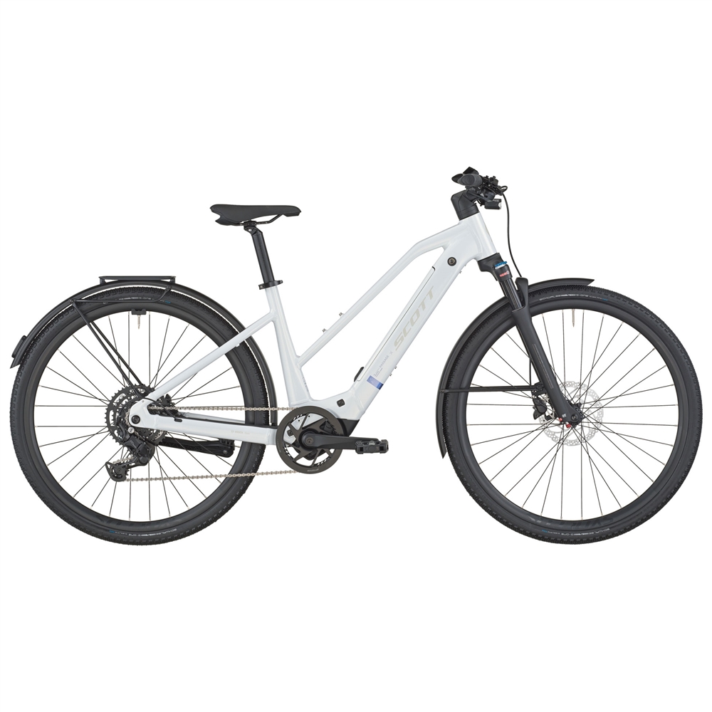 Passage 20 Slope Electric Hybrid Bike - Bianco White (2026)