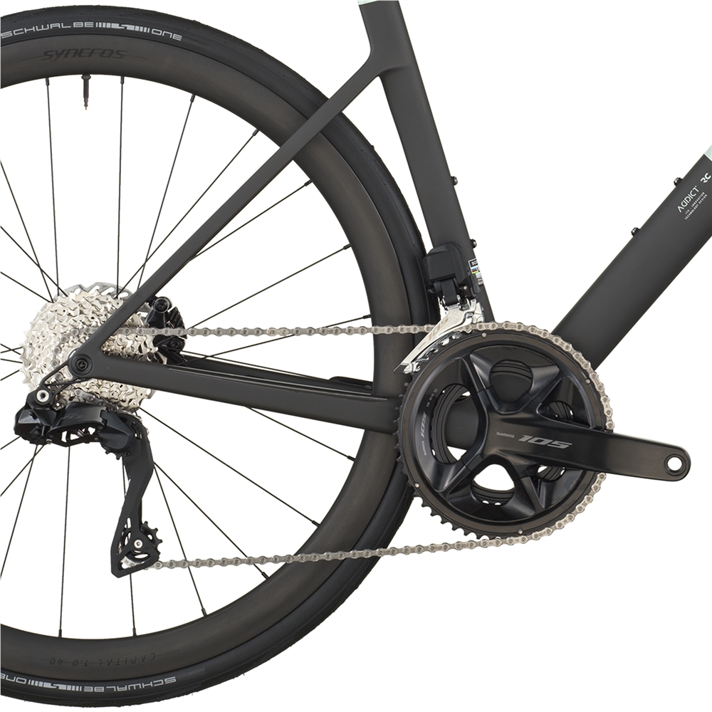 Addict RC 30 Road Bike - Frozen Green/Carbon Black (2026)