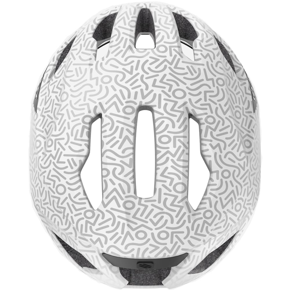 Sinergy Road Helmet - White Doodle Matte