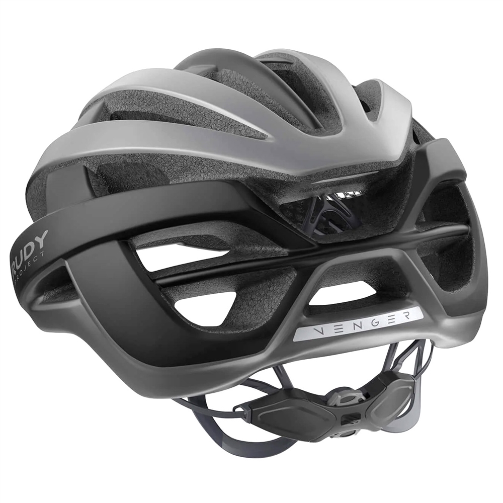 Venger Road Helmet - Titanium/Matte Black
