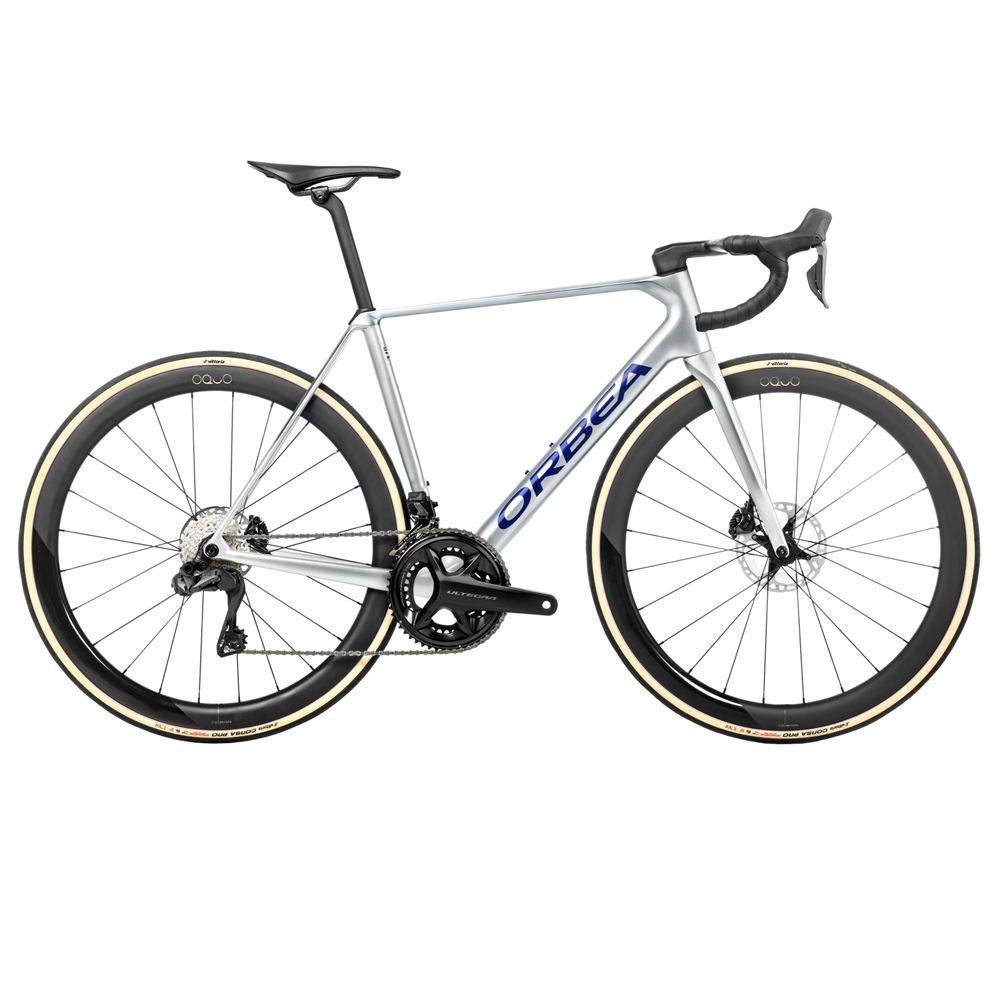 Orca M20iLTD PWR Road Bike - Spark Silver/Titain Grey (2026)