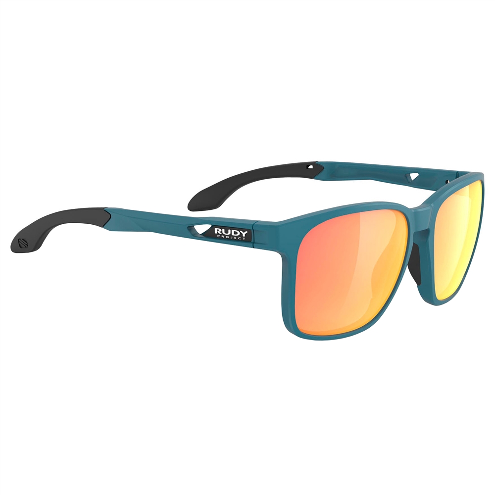 Lightflow A RP Optics Sunglasses - Teal Matte/Multilaser Orange