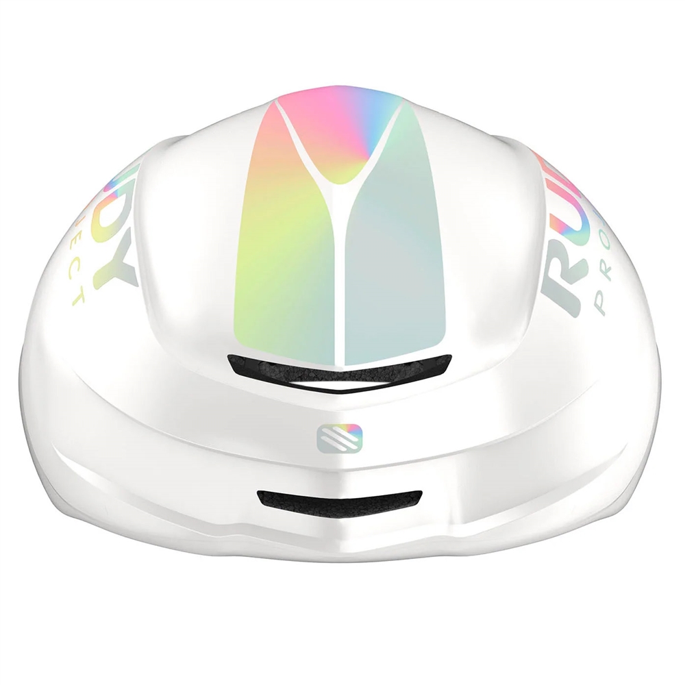 Nytron Pro Road Helmet - Matte White Iridescent