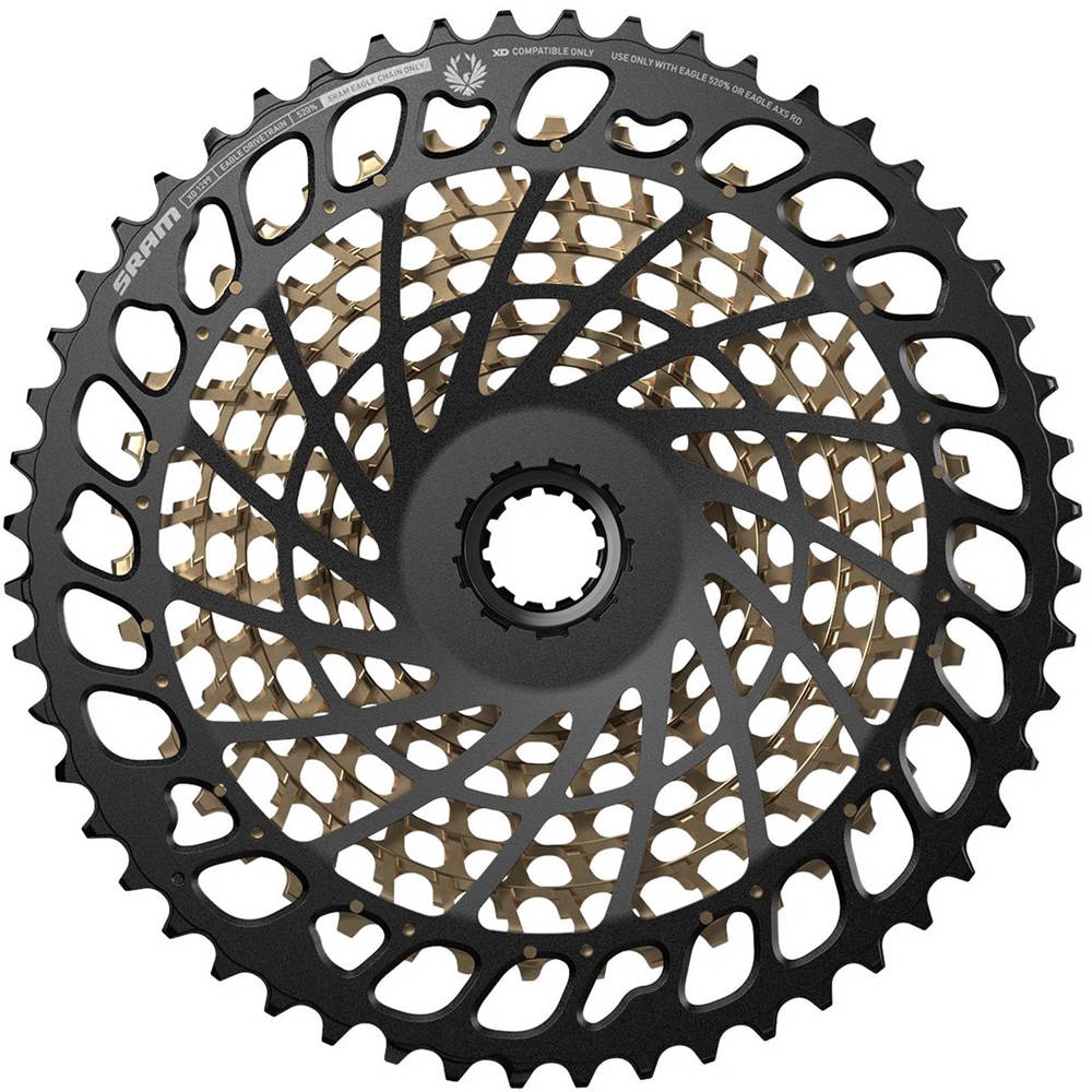 XG-1299 Eagle Drivetrain 12-Speed Cassette - Gold (10-52T)