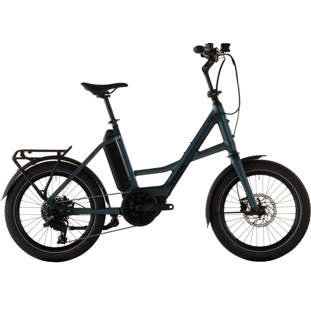 Compact Hybrid 545 Electric Urban Bike - Royal Green/Black (2026)