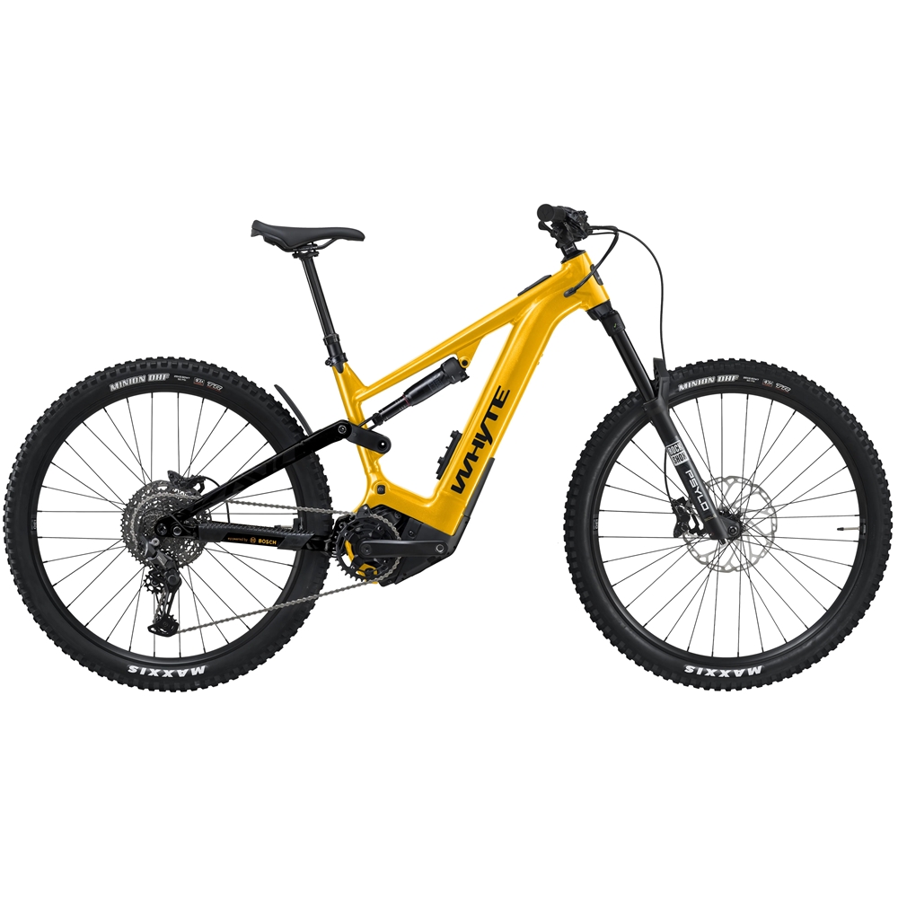 Kado S 800Wh Electric Full Suspension Mountain Bike - Pearl Yellow (2025)