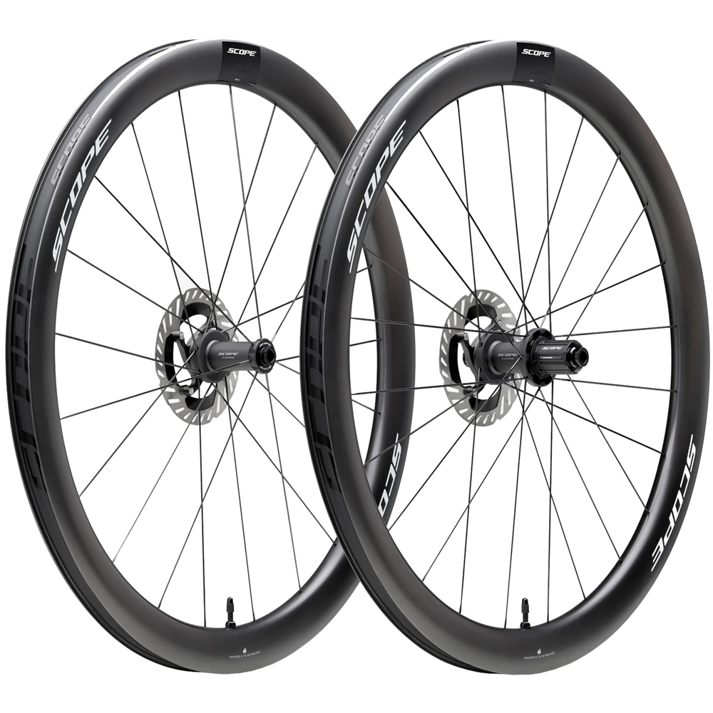 R4.A V2 45mm Allroad Carbon Disc Brake Wheelset - White
