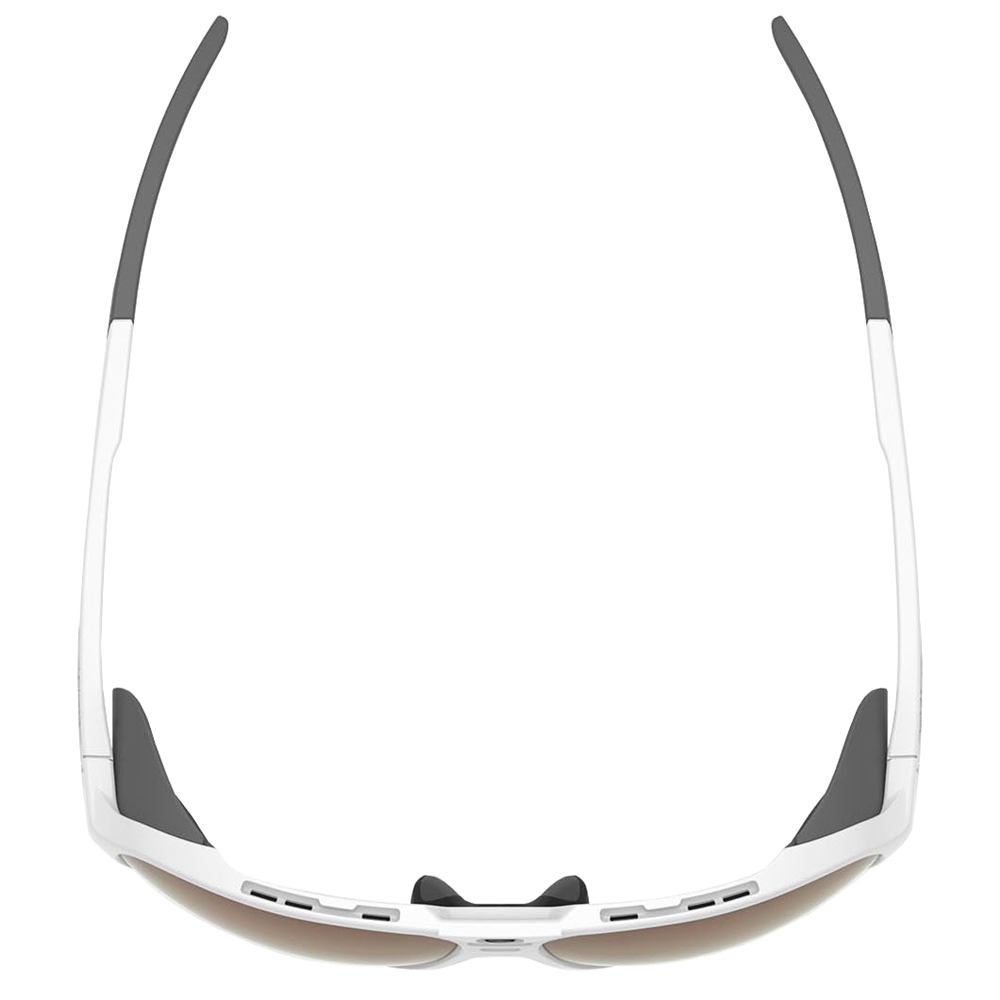 Stardash ImpactX PH Sunglasses - White Gloss/2Laser Crimson