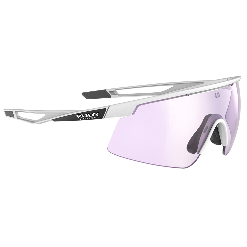 Turbolence Impact PH Sunglasses - White Matte/2Laser Purple