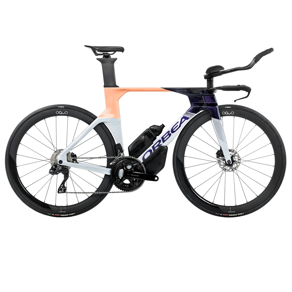 Ordu M30iLTD Triathlon Bike - Halo Silver/Tanzanite Carbon View (2026)