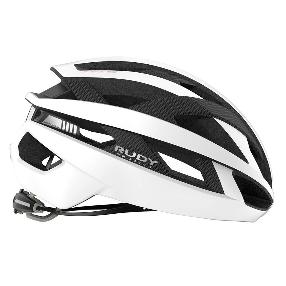 Rebel Road Helmet - Matte Carbon White