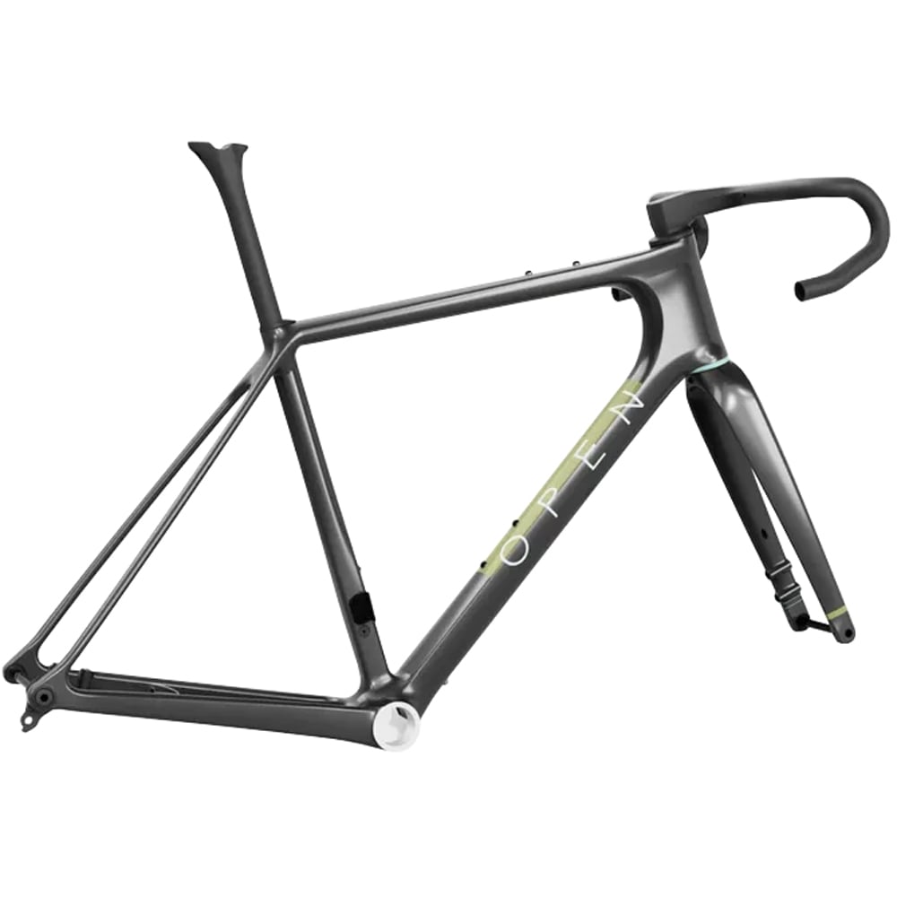 U.P.P.E.R 2.0 Gravel Bike Frameset And Cockpit - Black