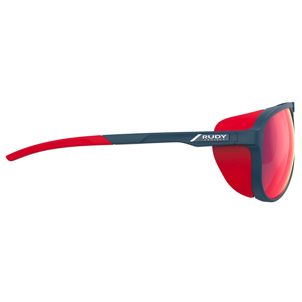 Stardash RP Optics Sunglasses - Blue Navy Matte/Multilaser Red