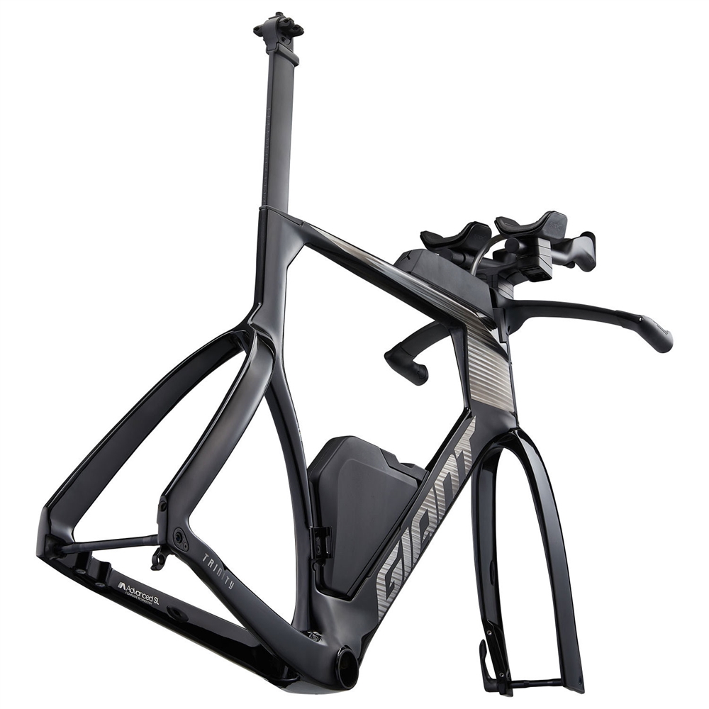 Trinity Advanced SL Triathlon Frameset - Carbon/Chrome (2025)