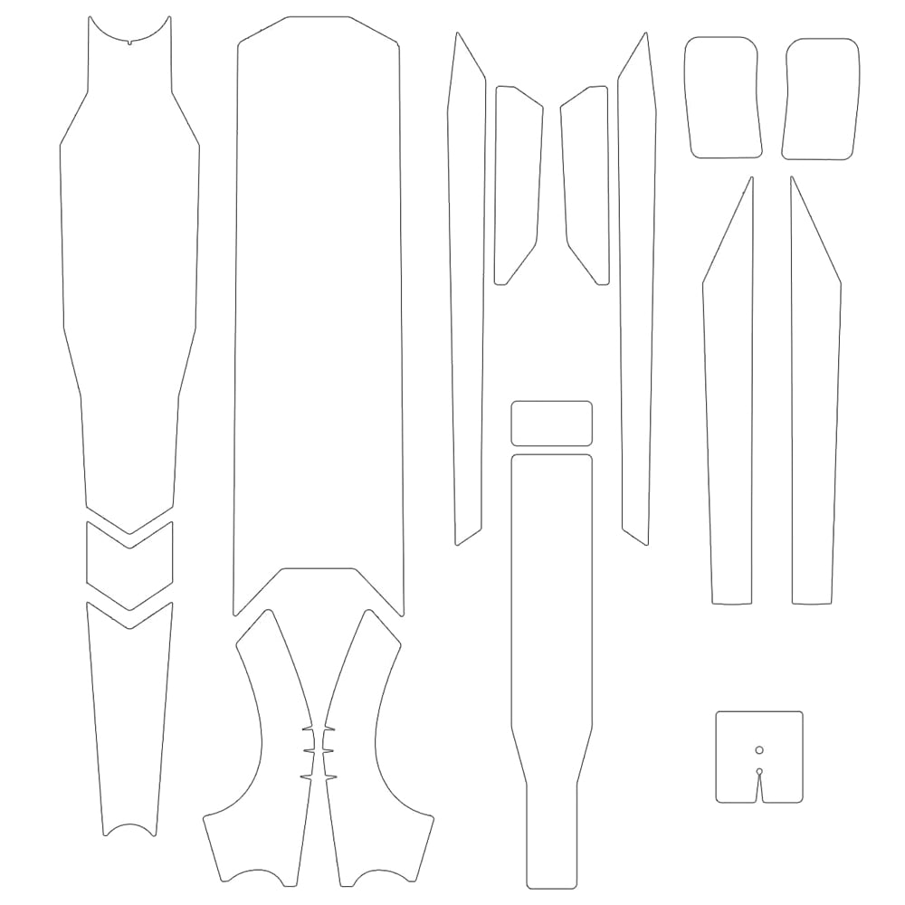 Second Skin Protection Kit For Occam Alloy - Transparent Gloss (2024)