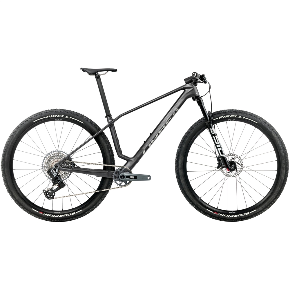 Alma M-Pro Hardtail Mountain Bike - Diamond Carbon View (2026)