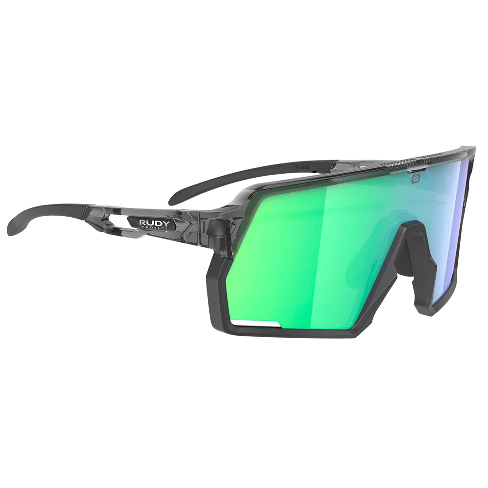 Kelion RP Optics Sunglasses - Crystal Ash/Multilaser Green