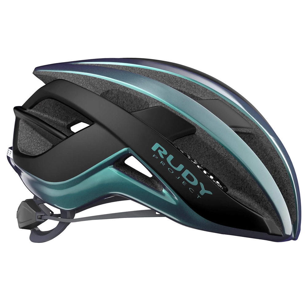 Venger Road Helmet - Shiny Iridescent Blue