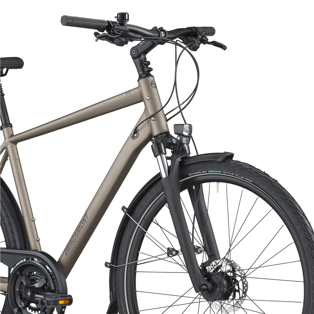 Vitess 50 Hybrid Bike - Warm Silver (2026)