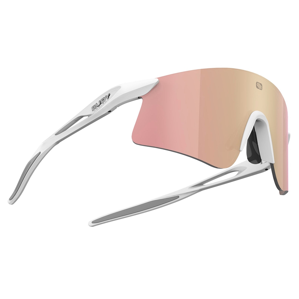Astral X RP Optics Sunglasses - White Matte/Multilaser Rose Gold