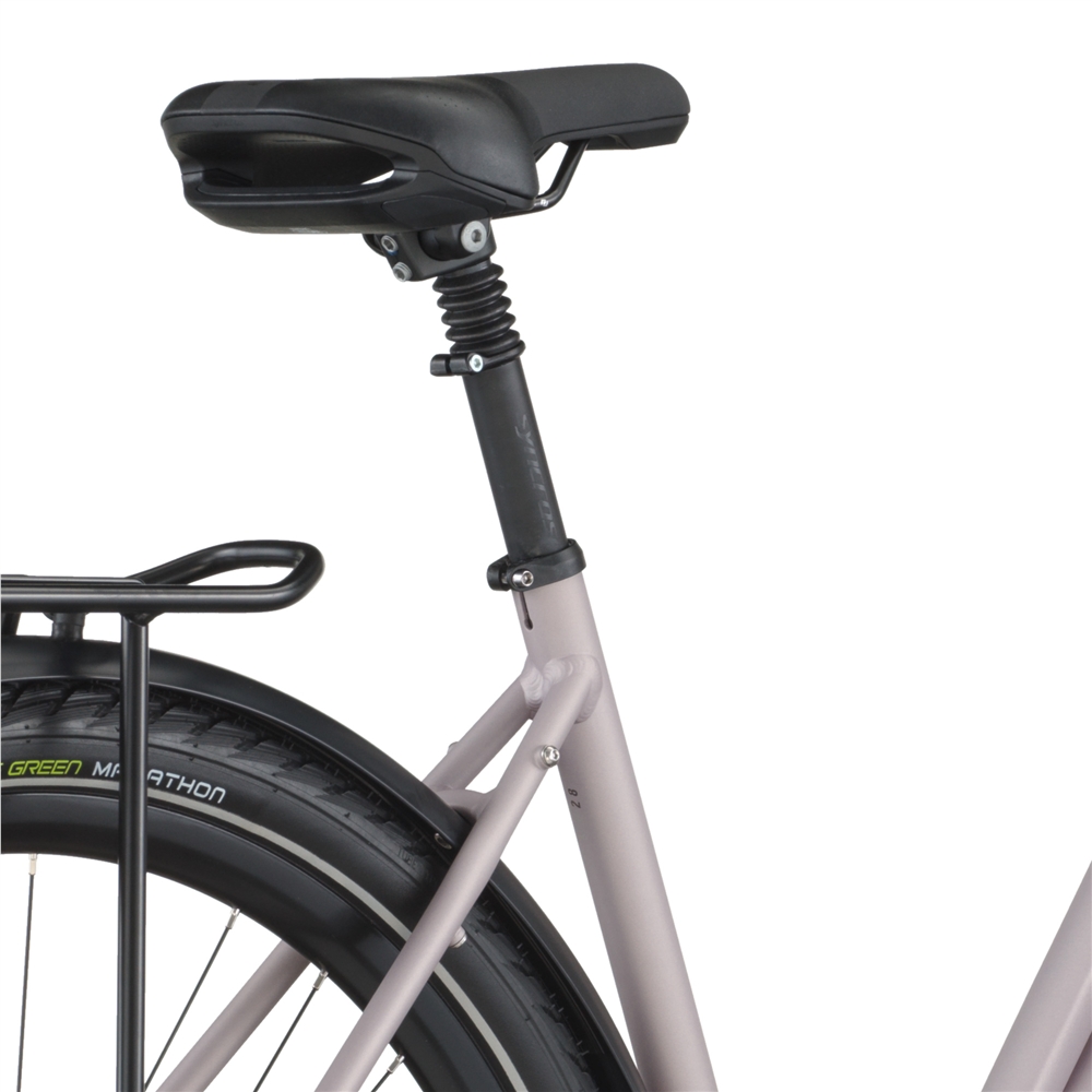 Vitess 10 Amsterdam Hybrid Bike - Purple/Silver (2026)